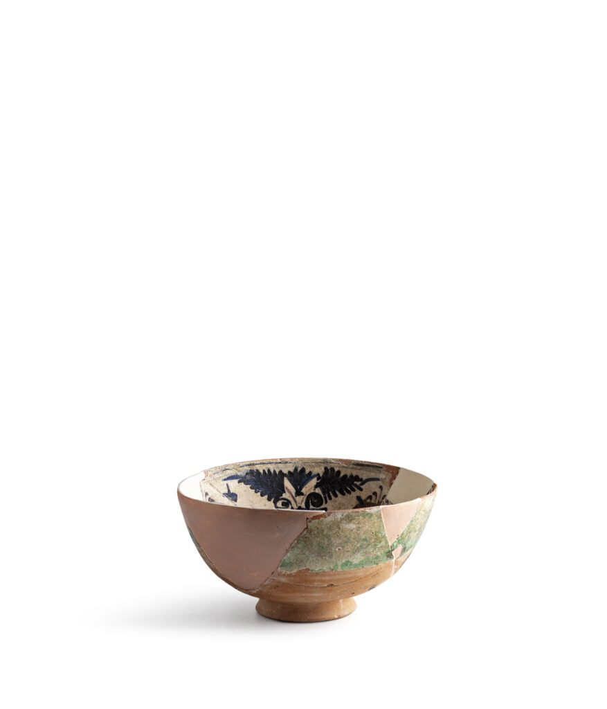 Blue-white so-called “Miletus-ware” bowl